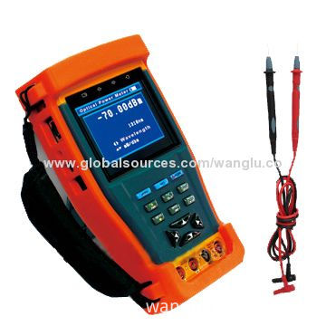 CCTV Video Tester with Digital Multi-meter, Optical Power Meter and Pelco-P/D Multi-protocol